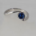 18ct and sapphire ring