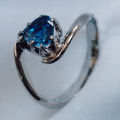 Sapphire dress ring