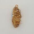 Rutile detachable pendant for the previous baroque pearls