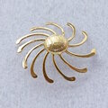 9ct Sun Brooch