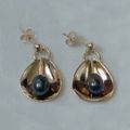 9ct gold pearl earrings