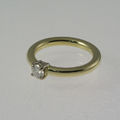 18ct and diamond ring