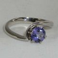 White Gold and Tanzanite ring